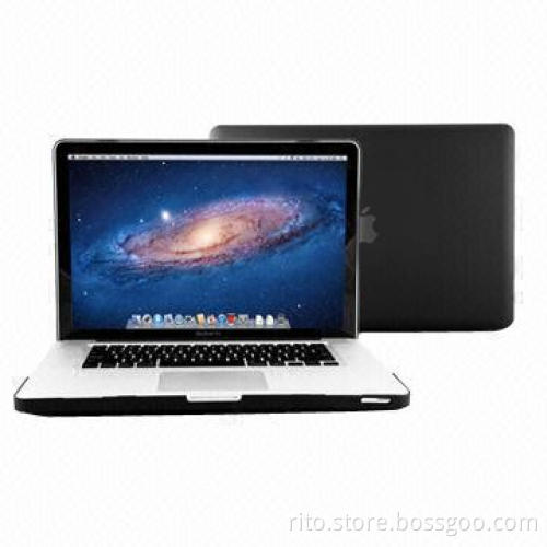 2013 New Black Rubberized Hard Cover for 15-inch MacBook Pro